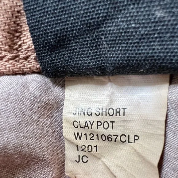 KSUBI Jing Cut Off Shorts Brown Low Rise Raw Hem Baggy Fit side slit NWT - Picture 12 of 13